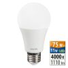 LED zarovka 11 W, E27, 4000 K, CRI 80, vyzar. uhel 180 ?, sv. tok 1110 lm, PF 0,5, 80 mA