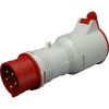 Redukce, adaptér 400V 32A z 5pól na 4pól IP44, A-3253/43  SEZ
