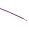 Vodič CYA 0,50 H05V-K fialový  lanko s izolací měděné