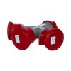 Rozbočovač (adaptér) 15009 IP44 400V/32A/5P 6h, 3 vývody Famatel