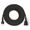 Neoprenový prodlužovací kabel spojka 25m 3x 2,5mm,černá *P01725R