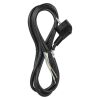 Flexošňůra 3x1,0mm 2m černá S18312