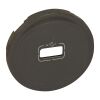 CL KRYT ZÁSUVKY USB GRAFIT  *067950 Legrand