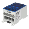 Distribuční blok OJL 400A, vstup 1xAl/Cu240mm?, výstup 4x35/3x50mm? modrý typ MAB1401B10 Morek