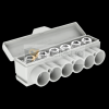Distribuční svorka SLT 50-6-3 žluto-zelená Al 10-50/Cu 2.5-35 + 3x2,5mm2 1000V typ MAS6051Y10 Morek