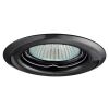 Svítidlo podhledové AXL 2114-GM rámeček nerezový, kulatý barva černý chrom GXPP010 Greenlux