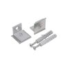 HANDLE SIDE H   Držák k profilu  (2 rohové držáky, 2  šroubky s hmoždinkami) *26600 Kanlux