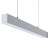Svítidlo LED závěsné AL 4LED 150-MPR-SR lineární pro T8 trubice barva stříbrná 28457 Kanlux