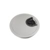 Unica System+ - Kabelová průchodka 80mm kovová, Aluminium *INS61210 Schneider Electric