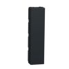 Unica - Záslepka 2x 1/2 modul, Antracit *NU986454