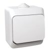 Cedar Plus IP44 - Ovládač tlačítkový řazení 1/0, bílý *WDE000511 Schneider