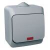 Cedar Plus IP44 - Přepínač střídavý s orientační kontrolkou řazení 6So, šedý *WDE000661 Schneider
