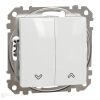 Sedna - Spínač žaluzií bílá *SDD111104 Schneider electric