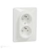 Sedna - Zásuvka dvojnásobná 230V 16A bílá *SDD311211C Schneider electric