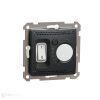Sedna - Prostorový termostat 16A antracit *SDD114506 Schneider electric