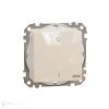 Sedna - Spínač dvojpólový ř.2 IP44 béžová *SDD212102 Schneider electric