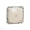 Sedna - Tlačítko 1/0 "zvonek" IP44 béžová *SDD212131 Schneider electric