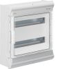 Hager VE218SN Rozvodnice nástěnná UV-stabilní vector II, IP65, 2-řadá, 36mod., bez perforace