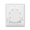 Element® 3292E-A10101 01 termostat univerzální s otočným nastavením teploty (ovl. jednotka) barva bílá / ledová bílá ABB