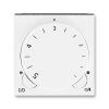 Levit® 3292H-A10101 03 termostat  univerzální s otočným nastavením teploty (ovl. jednotka) barva  bílá / bílá * ABB