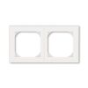 Levit®M 3901H-A05520 68 rámeček dvojnásobný s otvorem 55x55 barva perleťová / ledová bílá ABB
