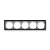 Neo®Tech 3901M-A00150 37 rámeček pětinásobný, pro vodorovnou i svislou montáž barva onyx ABB