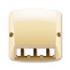 Tango 5014A-A00410 D kryt zásuvky komunikační (pro prvky Panduit Mini-Com)barva béžová *ABB