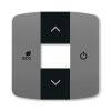 FREE@HOME Kryt pro termostat prostorový *6220A-A03000 S2 kouřová šedá ABB