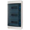 Eaton IKA-3/36-ST Rozvodnice NA omítku IP65, průhledné dveře, 3 řady, 36 modulů *174199