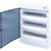 ETI ECM 3x18PT  *001101047 Zapuštěná rozvodnice s průhlednými dvířky ECM 3x18PT, počet modulů: 54 (3x18), In = 63A, Un = 400V AC,