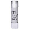 ETI CH10x38 gPV 10A/1000V  *002625075 Válcová pojistková vložka, velikost CH10, charakteristika gPV, rozměry 10x38mm, In = 10A, Ic