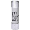 ETI CH10x38 gPV 20A/1000V  *002625085 Válcová pojistková vložka, velikost CH10, charakteristika gPV, rozměry 10x38mm, In = 20A, Ic