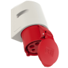 Zásuvka nástěnná 5-pólová, 32A / 400V, 6h, IP44 *125-6 PCE