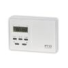 Termostat PT10 prostorový programovatelný s LCD displejem max 5A napájení bateriemi Elektrobock
