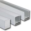 Přisazený hliníkový profil 35x43 mm, mléčný difuzor 2m *ML-761.001.07.2
