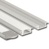 Vestavný hliníkový profil 22x7 mm, mléčný difuzor 2m *ML-761.024.02.2