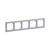 SUNO rámeček 5-násobný barva šedá *721545 Legrand