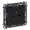 Valena LIFE zásuvka 2P+T/USB-C barva černá *756336 Legrand