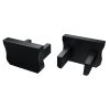Koncovka profilu EC-PROFIL X BLACK (12-0082-01) barva černá GXLP1452 Greenlux