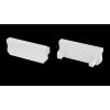 Koncovka profilu EC-PROFIL D WHITE (12-0051-01)  barva bílá GXLP1430 Greenlux