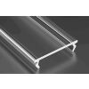 Difuzor pro profil  CV-PROFIL DOUBLE PMMA TR 2M (11-2073-20) barva čirá GXLP2211 Greenlux