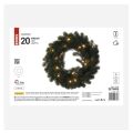 20LED XMAS WREATH 2AA WW*DCTW05