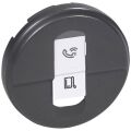 CL KRYT ZÁS. 1XRJ45 GRAFIT  *067951 Legrand