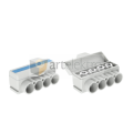 Distribuční svorka SLT 50-4 -3 modrá Al 10-50/Cu 2.5-35 + 3x2,5mm2 1000V typ MAS4051B10 Morek