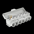 Distribuční svorka SLT 50-6 šedá Al 10-50/Cu 2.5-35 mm2 1000V typ MAS6050A10 Morek
