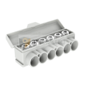 Distribuční svorka SLT 50-6-3 šedá Al 10-50/Cu 2.5-35 + 3x2,5mm2 1000V typ MAS6051A10 Morek