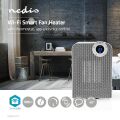 Topný ventilátor s WiFi ovládáním 1000/1800W *WIFIFNH20CWT