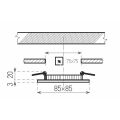 Svítidlo LED15 VEGA-S White 3W WW barva bílá GXDW200 Greenlux