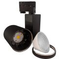 Svítidlo LED SPOTEO TRACK B 30W 45 NW na lištový systém barva černá GXTR106 Greenlux