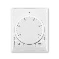 Element® 3292E-A10101 03 termostat univerzální s otočným nastavením teploty (ovl. jednotka) barva bílá / bílá ABB
